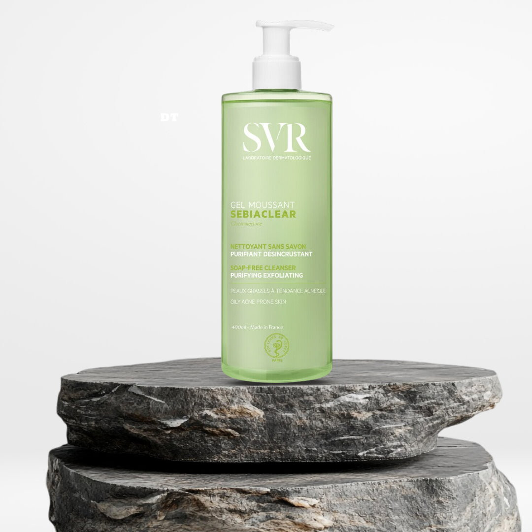 SVR Sebiaclear Gel Moussant 400ml – Nettoyant Purifiant Sans Savon