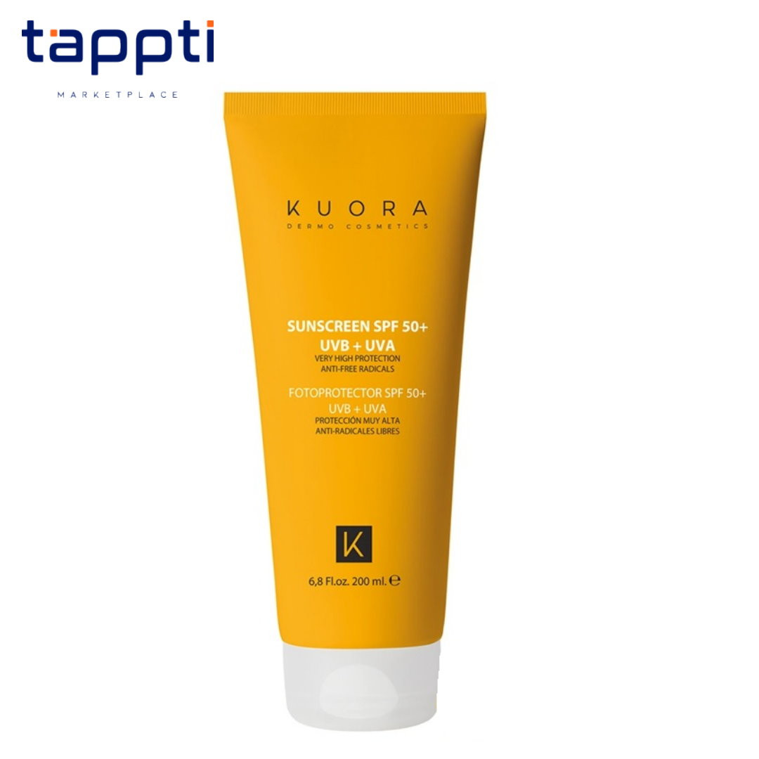 KUORA ECRAN SOLAIRE VISAGE ET CORPS SPF50+ 200ML