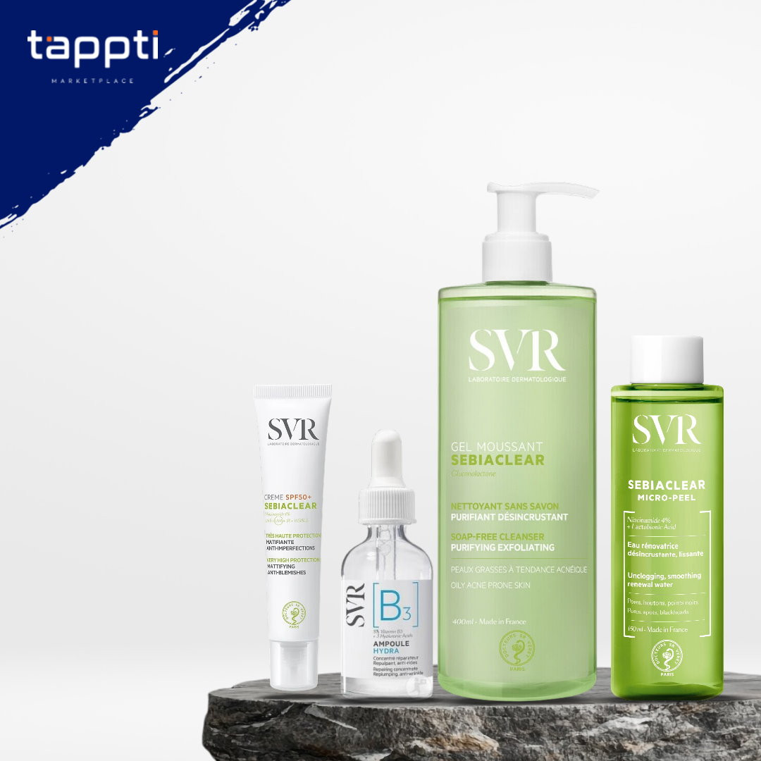 Pack Routine de Soir SVR – Peau Nette & Hydratée