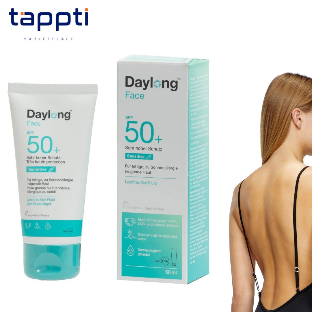 DAYLONG Crème-Gel Légère SENSITIVE SPF 50+ 100ML